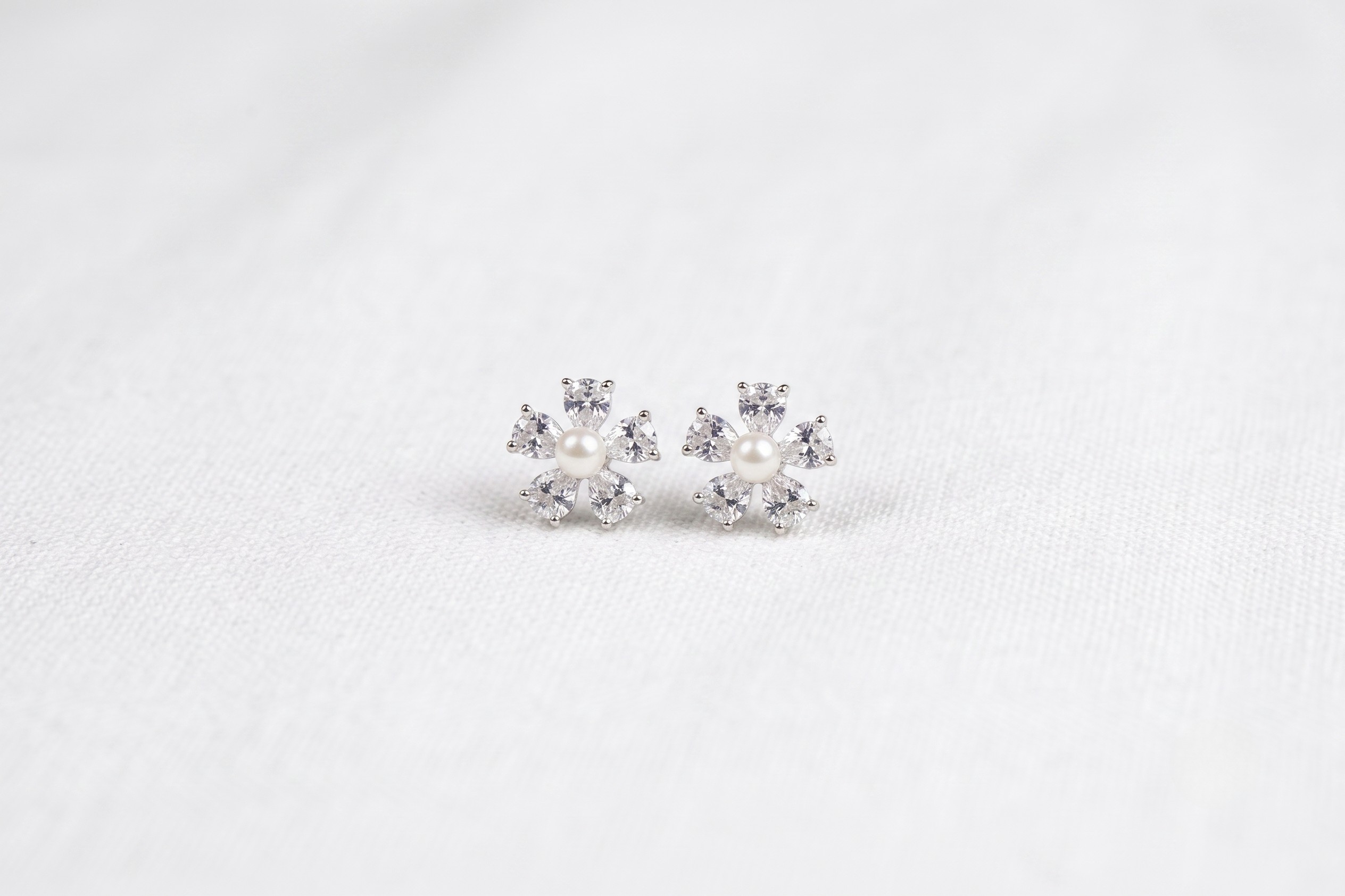 Aretes Destello Perla