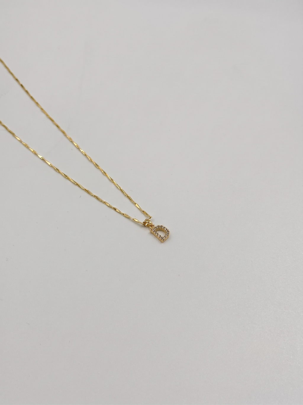 Collar Inicial Brillante