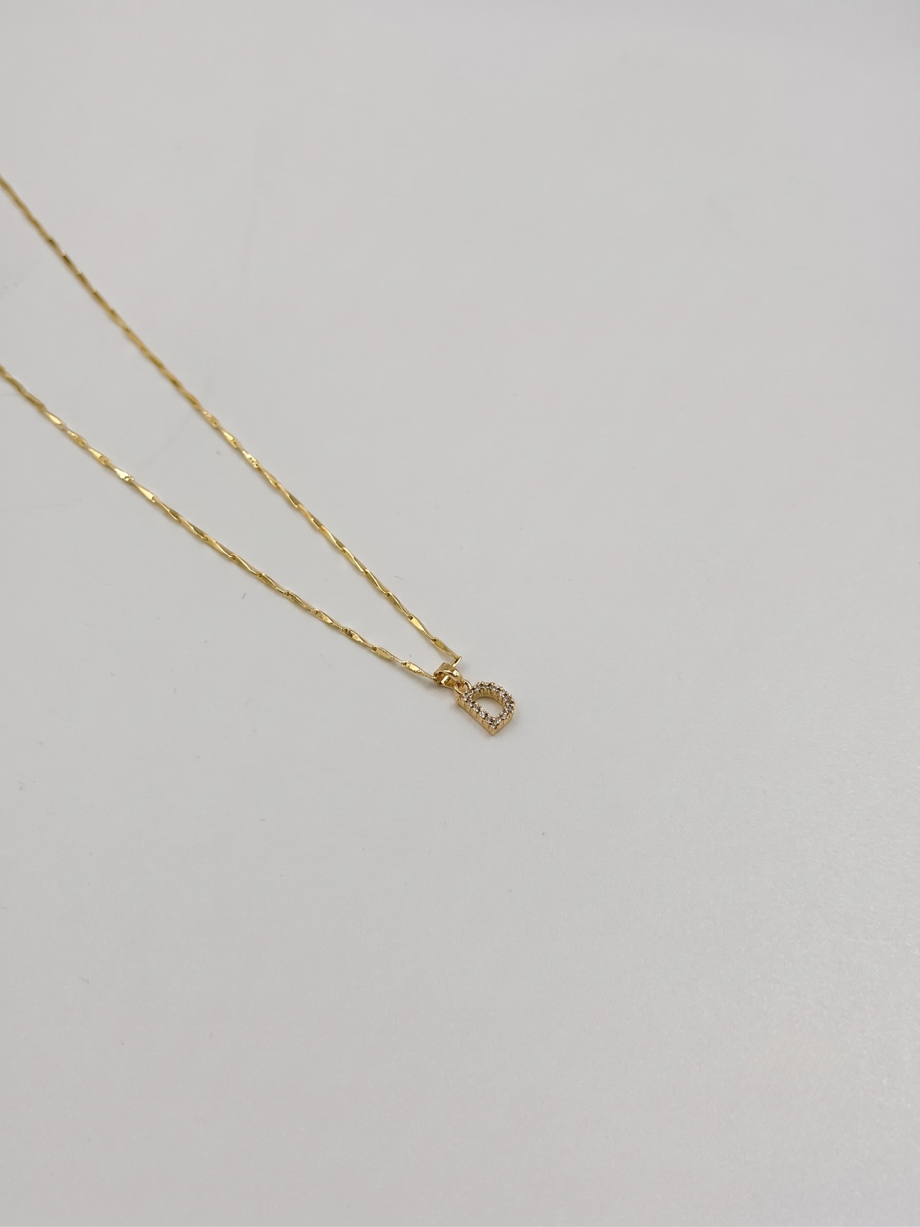 Collar Inicial Brillante
