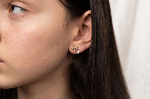 Aretes Color Boucles