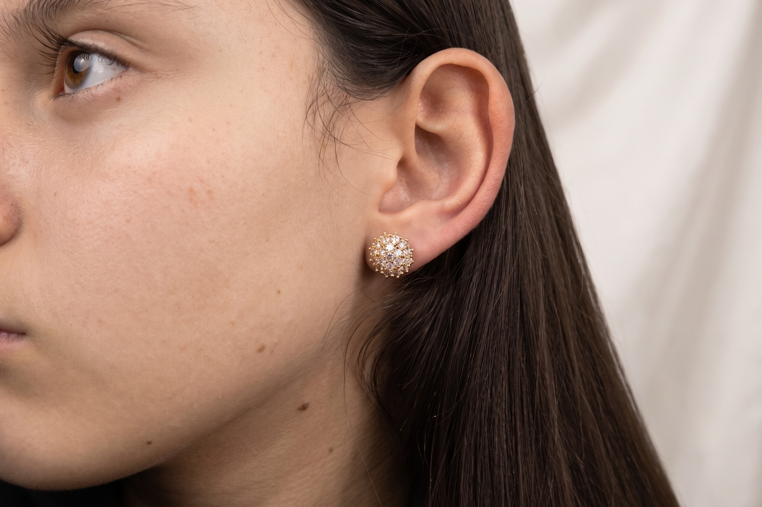 Aretes Solsticio Pavé