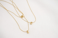 Collar Mini Inicial Bubble