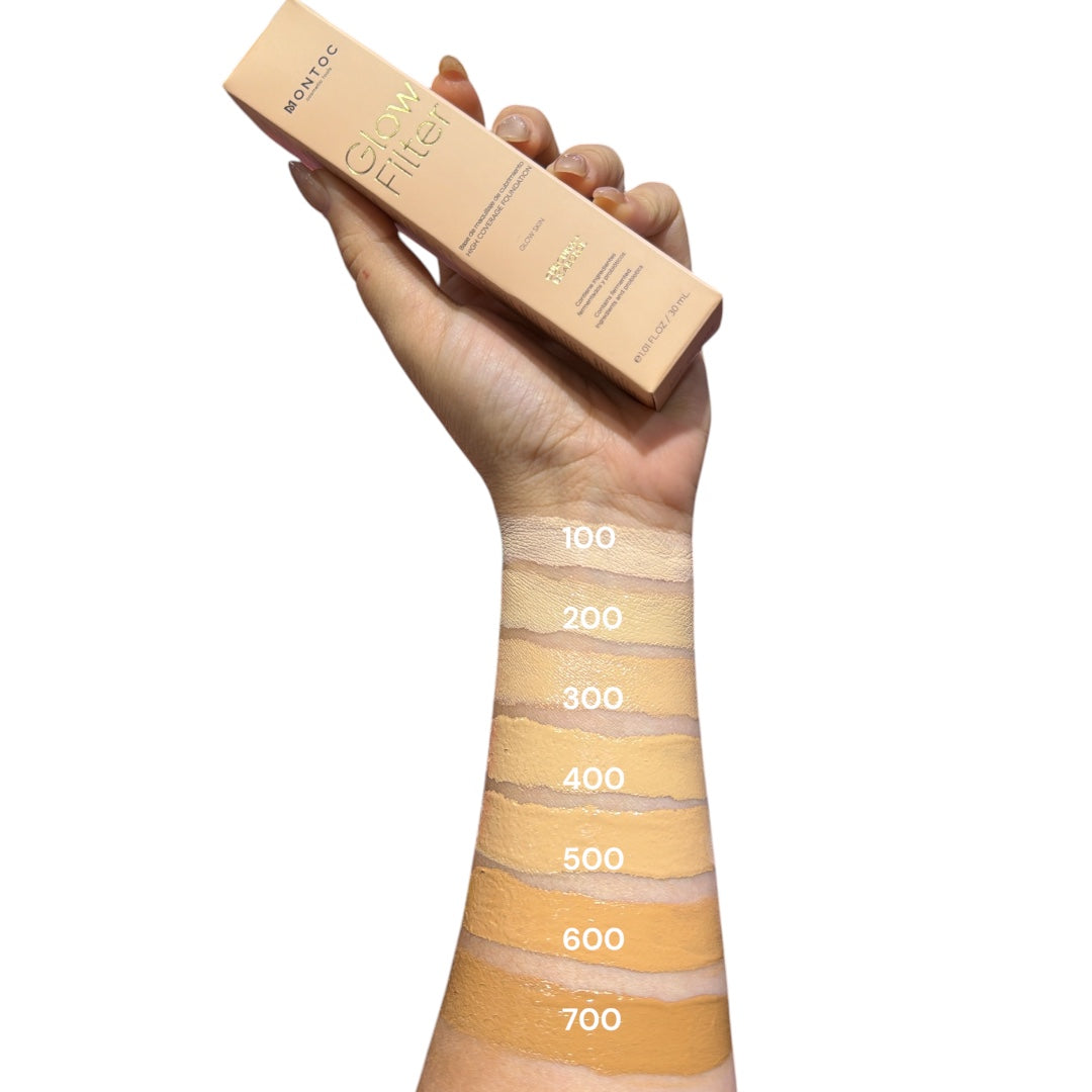 Base glow filter alta cobertura 30ml