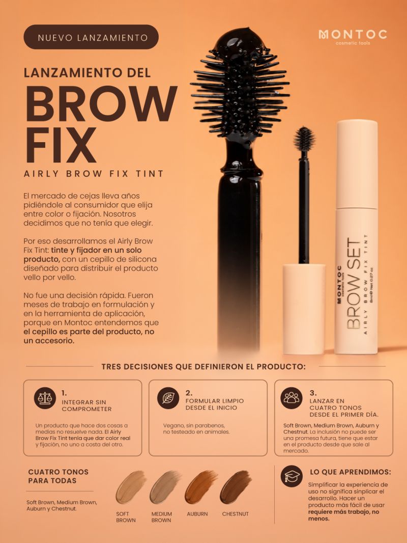 Tinte fijador de cejas de larga duración Brow Set
