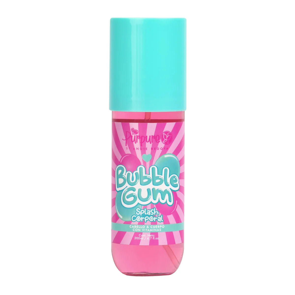 Splash Bubble Gum Importado 200ML Purupure