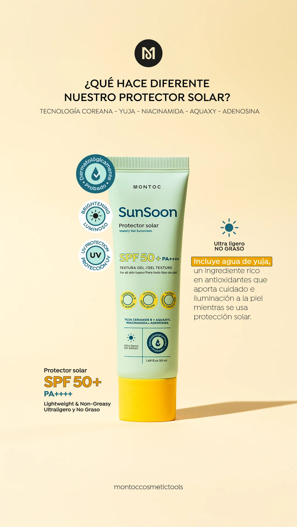 Sunsoon protector solar spf 50+