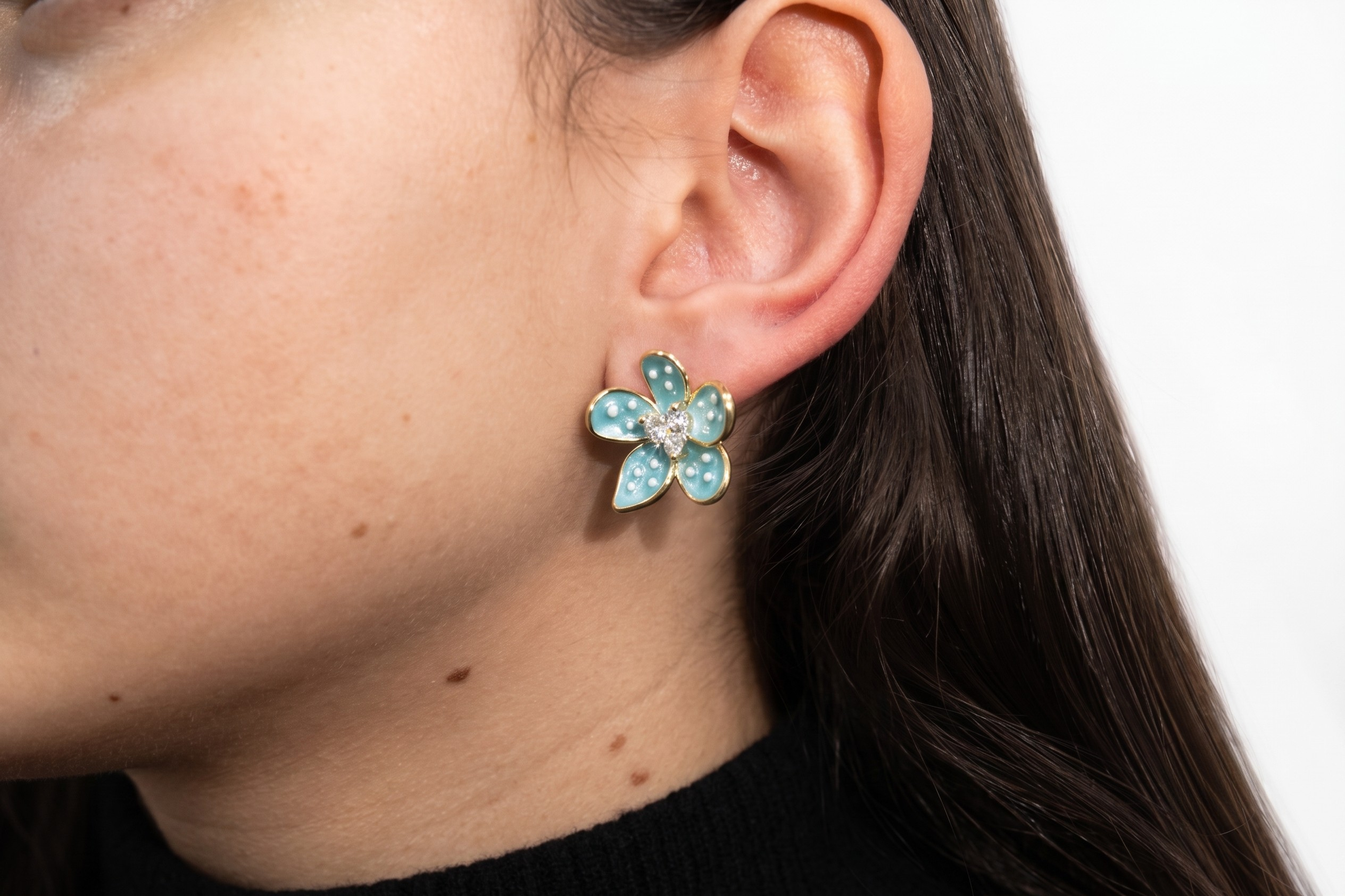 Aretes Flor de Cielo