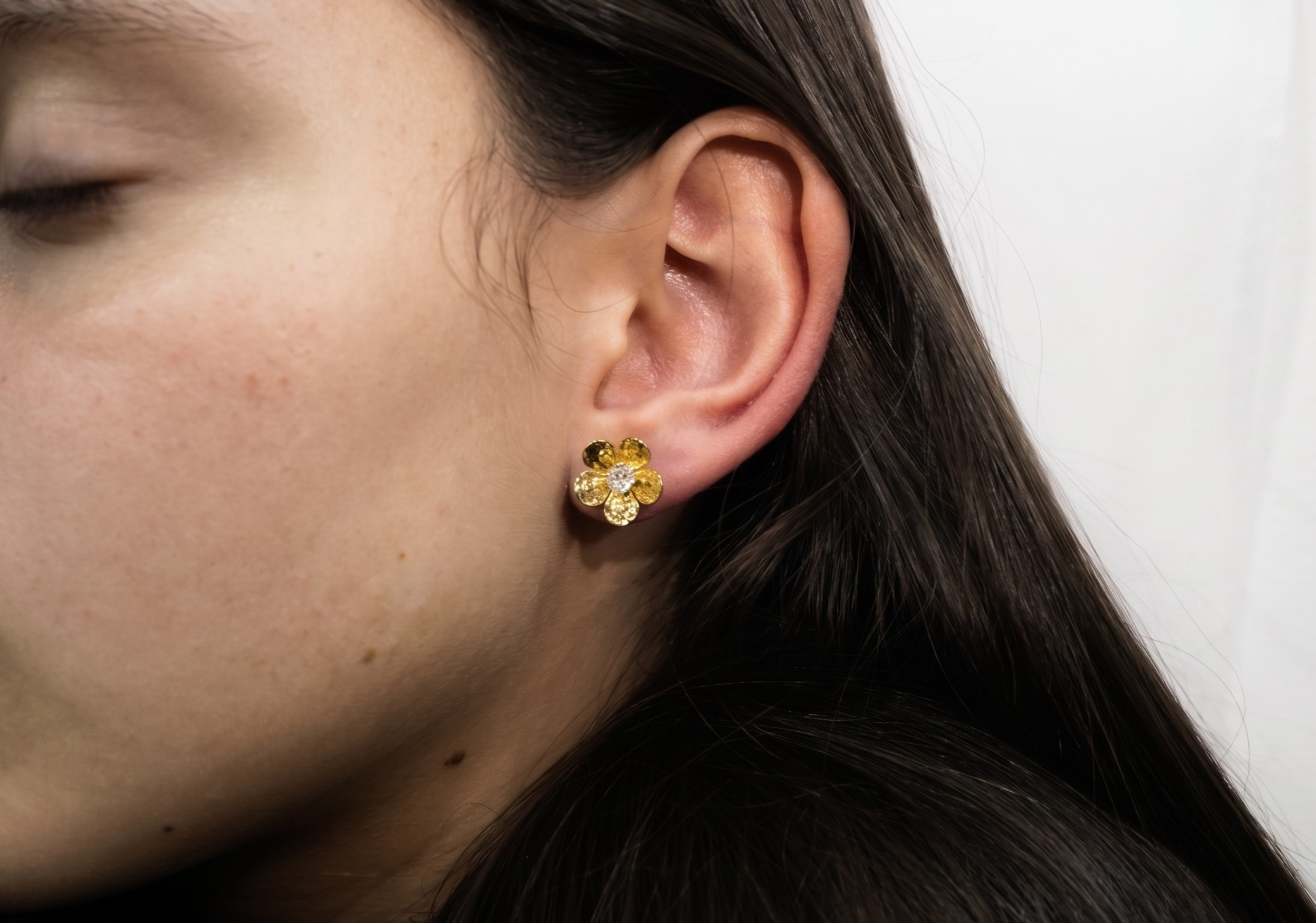 Aretes Pétalos de Sol