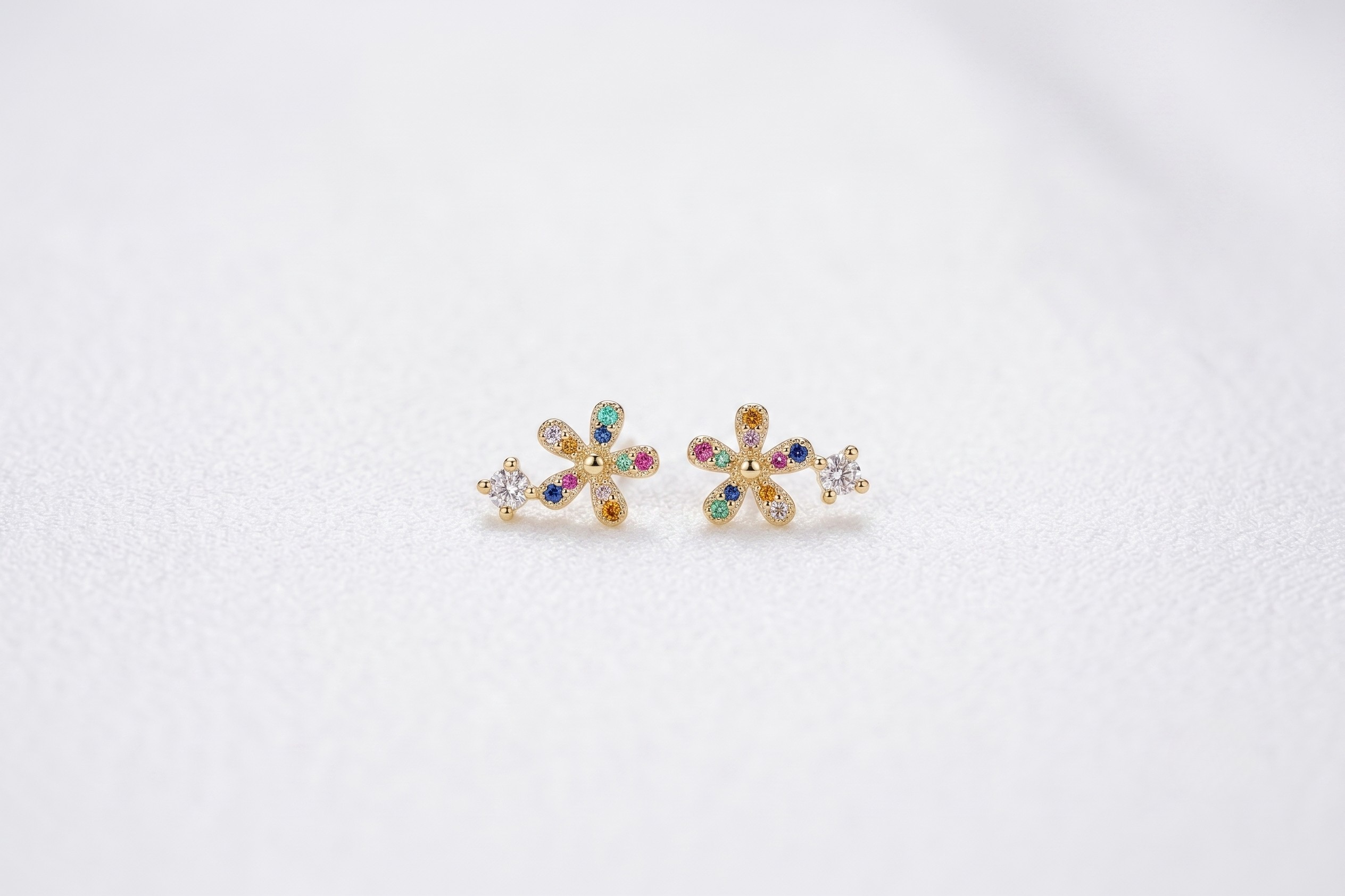 Aretes Color Boucles