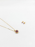 Set Flor de Amatista